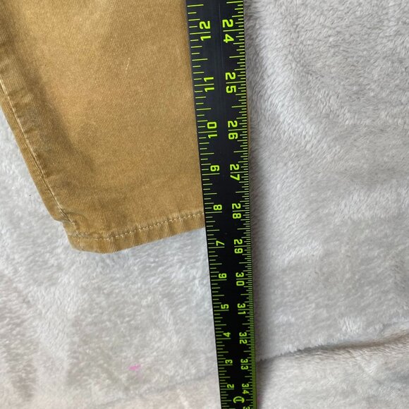 Gap 1969 Womens Khaki Corduroy Legging Jean Pants Size 29/8R Straight Leg - Picture 6 of 9